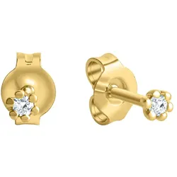 Orolino Ohrringe 585/- Gold Brillant weiß 0.0500 Karat   Damen 