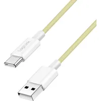 Logilink USB-C® Kabel USB 2.0 USB-A Stecker, USB-C® Stecker 1m Gelb CU0333