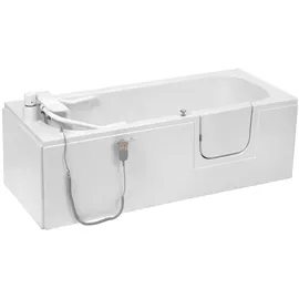 hak Handelsagentur Koch Badewanne mit Tür/Seniorenbadewanne 169,5x70cm Ausführung Links