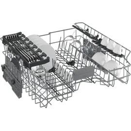 Beko BDSN15O30X Einbau-Geschirrspüler (teilintegrierbar, 600 mm, Silber)