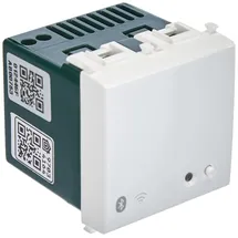 Vimar 14597 Gateway View Wireless, Bluetooth wireless technology 4.2 WLAN, RGB-LED, Spannungsversorgung 100-240 V 50/60 Hz, 2 Module, serie Plana, weiß