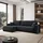 lookway Ecksofa CLOUD mit Schlaffunktion und Bettkasten, Wind 99
