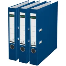 Leitz Qualitäts-Ordner DIN A4 5 cm Blau 3 St.