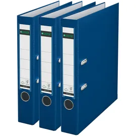 Leitz Qualitäts-Ordner DIN A4 5 cm Blau 3 St.