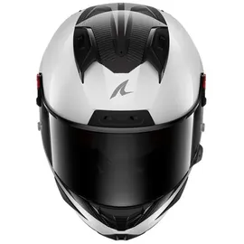 Shark Aeron-GP Blank SP Integralhelm - Weiß/Dunkelgrau/Schwarz - M