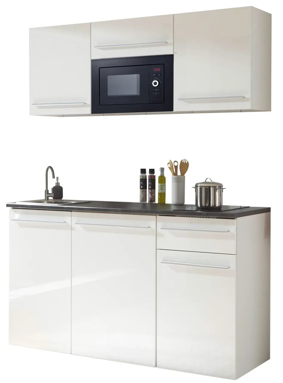 Yourkitchen Single-Küche 160 JAZZ - B/H/T ca. 160.00x212.00x60.00