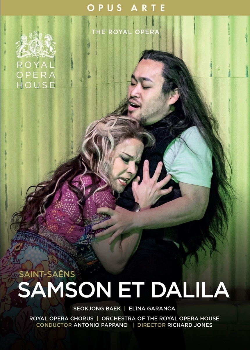 Samson Et Dalila - Garanca  Pappano  Orchestra Royal Opera House. (DVD)