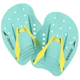 Speedo Tech Paddle Hand-Paddel für das Schwimmen - Arctic Glass M