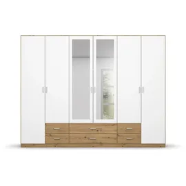 Rauch Kleiderschrank GAMMA 271 x 210 x 54 cm Braun