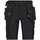 DASSY Arbeitsshorts mit Holstertaschen Aurax 250111 Gr. 44-STANDARD schwarz
