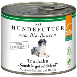 defu Nassfutter Hund Truthahn Sensitiv getreidefrei bio 200g