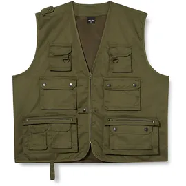Mil-Tec Jagd- und Anglerweste oliv L
