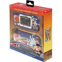 My Arcade Super Street Fighter II Portable Gaming System + 0 GB Blau/Gelb + Street Fighter V