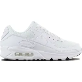 Nike Air Max 90 Herren White/White/Wolf Grey/White 40