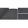 Halmon Schlafkomfort Betten Gent 200 x 200 cm Schwarz