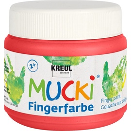 Kreul Mucki Fingerfarbe 150 ml rot