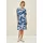 Cecil Sommerkleid Blau grafisch XXL