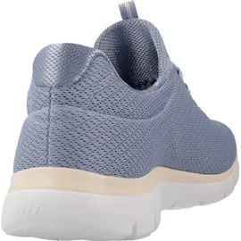 SKECHERS Slipper Sportlich in Blau 42