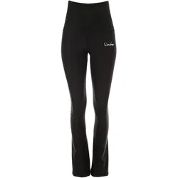Leggings WINSHAPE "Functional Power Shape BCHWL102", Damen, Gr. L, Normalgrößen, schwarz, 80% Polyester, 20% Elasthan, Hosen, Boot Cut