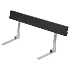 PLUS Rückenlehne für Garnitur und Caféset - 118 cm - Schwarz