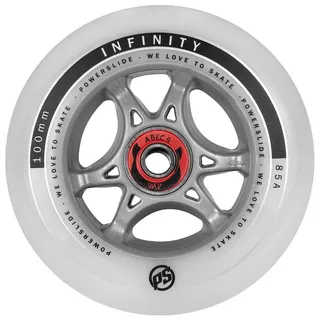 Powerslide Infinity 100 Rtr Abec9 Buchsen 4 Einheiten - Silver / Grey - One Size