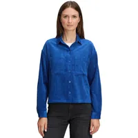 Betty&co BETTY & CO Overshirt mit Kragen in Royal