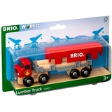 BRIO Holztransporter mit Magnetladung 33657