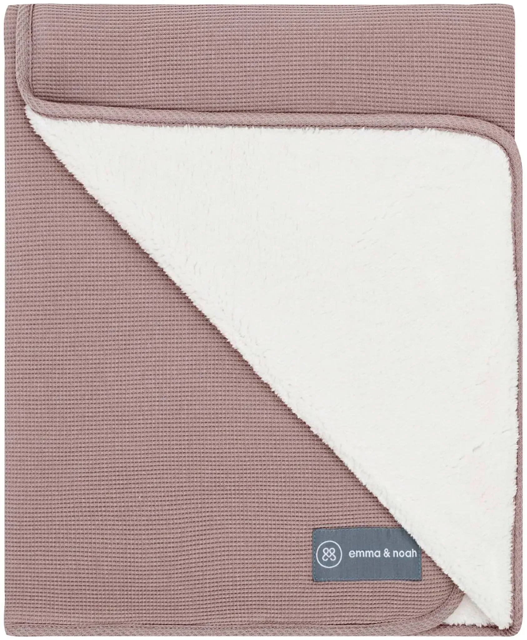emma & noah Babydecke Essential Winter 75x95 cm, lila