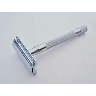 Merkur Rasierer 23C RASIERHOBEL Langer Griff Chrom Dovo Rasierapparat De Shaver!