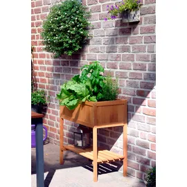 Dobar Hochbeet 76 x 40 x 80 cm Braun