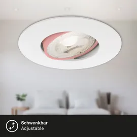 Briloner LED Einbauleuchte Nava weiß 3er Set