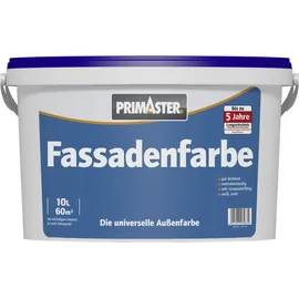 Primaster Fassadenfarbe 10 l weiß matt