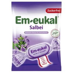 Em-Eukal Salbei Hustenbonbons Zuckerfrei 75G