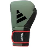 adidas Combat 50 Boxhandschuhe - grün/schwarz