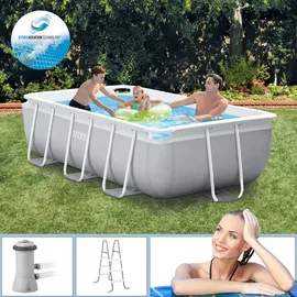 Intex Prism Frame Pool Set 300 x 175 x 80 cm inkl. Filterpumpe
