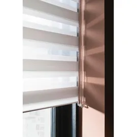 Schöner Wohnen Doppelrollo Tilda 45 x 150 cm transparent/weiß