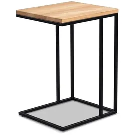 M2 Kollektion Beistelltisch Finn Braun Wildeiche 38 x 62 x 43 cm