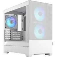 Fractal Design Pop Mini Air RGB White mit Fenster mATX/mITX Gaming Gehäuse Weiß