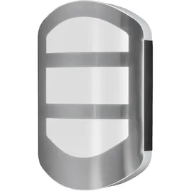 osram homelighting Außenleuchte Edelstahl 28,0 cm IP44 spritzwassergeschützt 650 lm silber