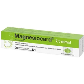 Verla-Pharm Arzneimittel GmbH & Co. KG MAGNESIOCARD 7,5 mmol Brausetabletten 20 St