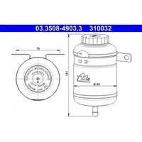 ATE Ausgleichsbehälter, Bremsflüssigkeit