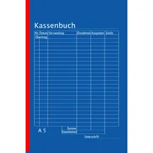 Independently published Kassenbuch A5 Blau
