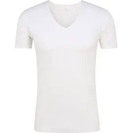 CALIDA Herren, T-Shirt weiß Viskose/Modal unifarben, weiß, NOS