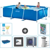 Rechteckiger Frame Pool - 300x200x75 Cm - 7-teilig  S156