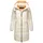 Navahoo Damen Wintermantel Warmer Steppmantel mit Kapuze Bliblablubb 14 Off White Gr. S - S