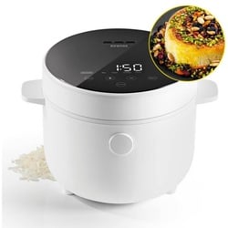 N8WERK Reiskocher Digitaler Reiskocher - weiß weiß
