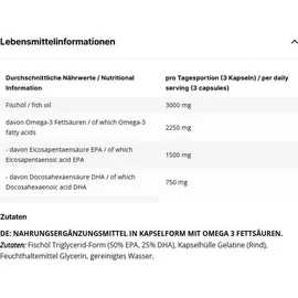 INLEAD Omega-3 Kapseln 120 St.