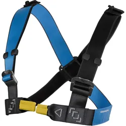 Brustgurt Chest Harness Slidelock blue-anthracite BLAU L