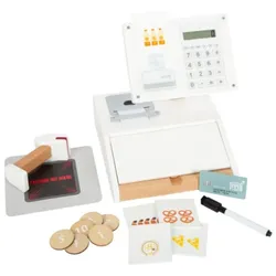 Small foot Wooden Toy Cash Register Fresh Spielzeug aus Holz 3 y+ 1 St.
