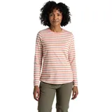 Craghoppers Nosilife Akona Langarm-t-shirt - Clay Stripe - 38